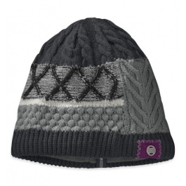 Шапка женская Outdoor Research Silva Beanie | Charcoal/Pewter | Вид 1