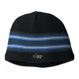Шапка детская Outdoor Research Kid's Spitsbergen Beanie | Black/Glacier | Вид 1