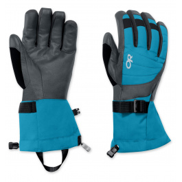 Перчатки Outdoor Research W's Revolution Gloves | Turquoise/Charcoal | Вид 1