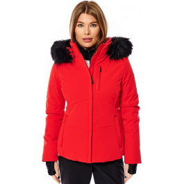 Куртка с иск. мехом женская Poivre Blanc Poivre Blanc W22-0802 | SCARLET RED 8 | Вид 1