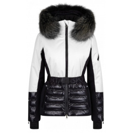 Куртка женская Sportalm Dizzym.Kap.o.P.+ Fur | OPTICAL WHITE/BLACK | Вид 1